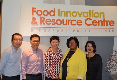 USDEC representatives at the Food Innovation and Resource Centre.